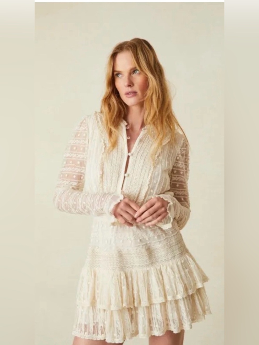 Loveshackfancy Elio Mini Dress